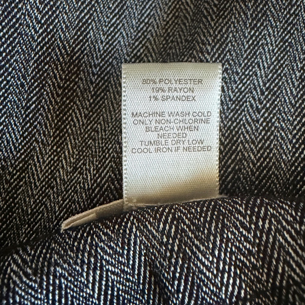 LOFT Charcoal Gray Trousers - Picture 5 of 7
